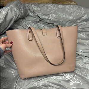 Elegant Tannish Pink Michael Kohrs Tote Bag